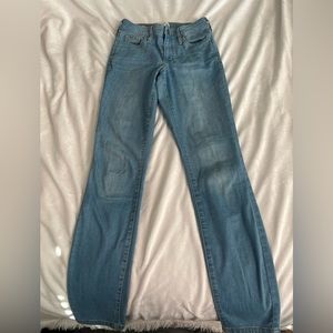 Skinny jeans, size runs a little bit
